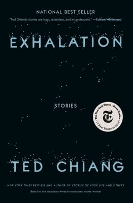 Book cover of Exhalation by Ted Chiang
